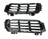 Genuine Land Rover RR 2013-2022 Dark Atlas Front Bumper Mouldings Set-VPLGB0122G