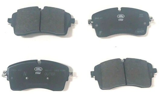 Genuine Jaguar E-Pace 2017+ Front Brake Pad Kit (For 18" Brakes) - J9C7133