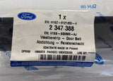 Genuine Ford Fiesta CE1 2017+ LH Outer Door Belt Weatherstrip 2347388