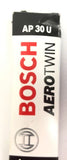 Genuine Bosch Front Wiper Blades For Ford Galaxy/S-Max/Transit Connect - AP30U