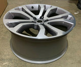 Genuine Range Rover Sport 2014 22" Ceramic Polished Light Silver Wheel VPLWW0088