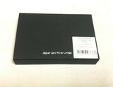Genuine Jaguar Leather Luggage Tag - Black 50JSLGTRXLT