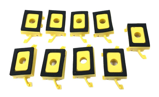 Genuine RR Velar RH/LH Middle Section Roof Rack Slat Clip Pack Of 9 - LR093944