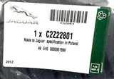 Genuine Jaguar XF 2009-2015 Rear Rubber Mats - C2Z22801