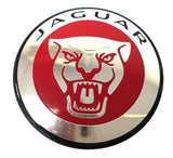 Genuine Jaguar E-Pace 2017+ Red Growler Wheel Centre - J9C1276