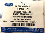 Genuine Ford 20 AMP 32 Volt Circuit Breaker Assy - 5218975