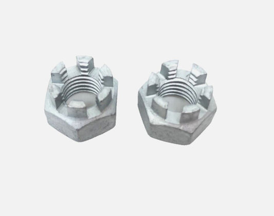 Genuine Land Rover Defender 2007 - 2016 M12 Anti Roll Bar Castle Nut x2 NC112046