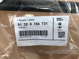 Genuine BMW 3 Series E46 Coupe Front Left Inner Window Channel Seal 51328194731
