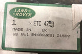 Genuine Land Rover Cylinder Block Side Cover - ETC4799
