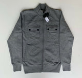 Genuine Land Rover Mens Full Zip Knitted Sweatshirt Grey S 51LCZM325GMC