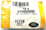 Genuine Land Rover Disco/RR/RRS Nut M6 Pack Of 10 - RYH000090