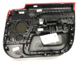 Genuine Range Rover Sport RHD LH Pimento Red/Ebony Leather Door Card - LR105243