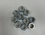 Genuine Land Rover Defender 2007-16 3/8" Hex.Head UNF Nyloc Nut (x10) NY606042