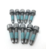 Genuine BMW Torx Bolt Screw & Washer M6x1.00x25 mm Grade 10.9 x10 - 07129905854