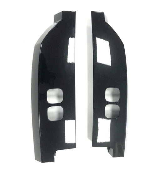 Genuine Land Rover Defender 2020+ SWB Rear Lamp Covers Black - LR146035/LR146036