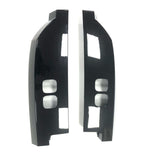 Genuine Land Rover Defender 2020+ SWB Rear Lamp Covers Black - LR146035/LR146036