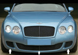 Genuine Bentley Continental GT/GTC (08-11) Dark Chrome Lower Grille Set (Without ACC)