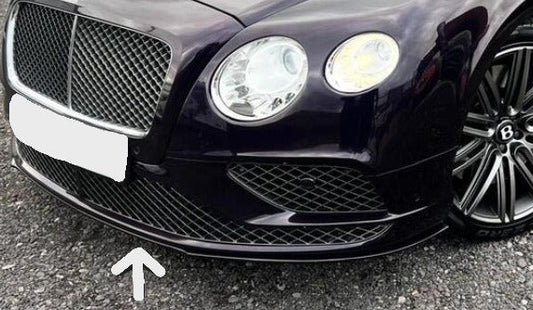 Ensemble de calandre inférieure d'origine Bentley Continental GT/GTC 16-18 en chrome