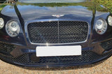 Genuine Bentley Continental GT/GTC 16-18 Lower Grille Set In Dark Chrome