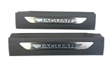 Genuine Jaguar XF 16-18 Front Illuminated Treadplates Light Oyster T2H19048/7AMT