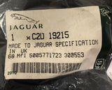 Genuine Jaguar All New XF/XJ LH/RH Rear Seat Insulation Pad C2D19215
