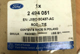 Genuine Ford Focus LH Spindle Tie Rod Connecting With Jam Nut -2494051