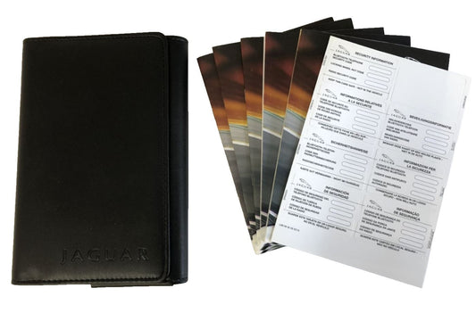 Genuine Jaguar X-Type 2001-2010 Owners Handbook & Leather Wallet Kit