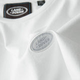 Genuine Mens Land Rover Oval Badge T-Shirt - WHITE - 51LATM014