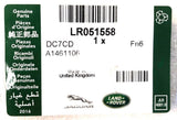 Genuine Land Rover Discovery 4 2010 - 2016 Front "VERY" Name Plate - LR051558