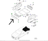Genuine Jaguar XF 2016> Boot Support - T2H5308
