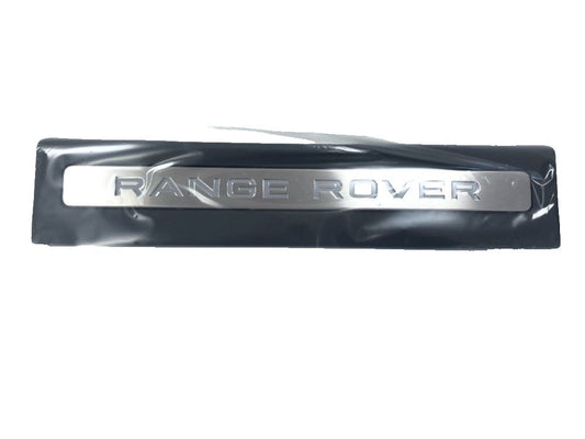 Genuine Range Rover Evoque 5 Door RH Front Door Scuff Plate Ebony Black LR066910