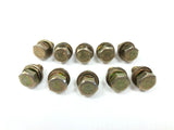 Genuine BMW 13 mm Hex-Head Bolts M8x1.25x16mm Grade 8.8 10PCS - 07119915069