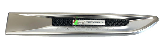 Genuine Jaguar All New XF 2016+ RH 'R' Sport Chrome Vent Finisher - T2H38237