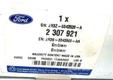 Genuine Ford Mustang 2015-2023 "GT" Name Plate Emblem - 2307921