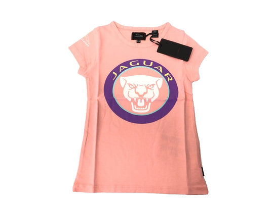Genuine Jaguar Girls Growler Logo 3-4 Age T-Shirt 50JATC043PEP