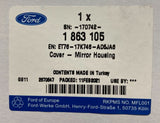 Genuine Ford Transit/Tourneo 2014-2017 RH Black Mirror Housing Cover 1863105