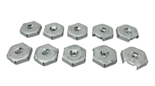 Genuine Land Rover Heatshield Spring Nut (10x)XF/Velar/Evoque Discovery-LR000893