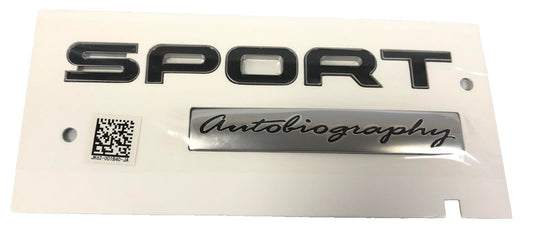 Genuine Range Rover Sport 2014-2022 "SPORT autobiography" Boot Badge - LR109377