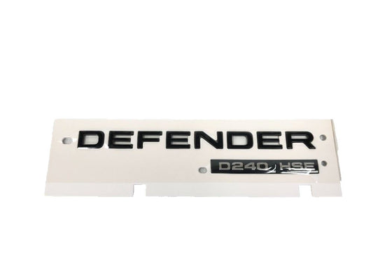Genuine Land Rover Defender Rear Name Plate-LR130806