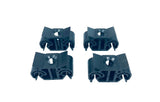 Genuine Land Rover Front Brake Pipes Double Clips (Pack Of 4)-ANR1864