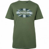 Genuine Men's Land Rover Union Flag Graphic T-Shirt Green 51LBTM088GNC small