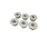 Genuine Range Rover 2002 - 2009/2010-2012 Front/Rear M10 Hex. Nut (x6) RYH000021