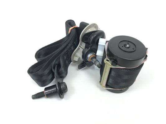 Genuine Land Rover RH Black Seat Belt And Retractor LR056625