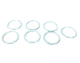 Genuine BMW Crush Washer Gasket Seal Rings 16mm x 20mm 7PCS - 07119906463