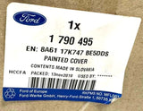 Genuine Ford Fiesta LH Exterior Rear View Mirror Housing Cover - 1790495
