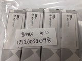 Genuine BMW MINI Cooper R56 R57 R58 R59 Spark Plugs x4 - 12120034098