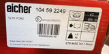 Genuine Eicher Ford Kuga/CMax Solid Rear Brake Discs Pair 280mm 104592249