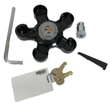 Genuine Land Rover Defender 2020+ Spare Wheel Lock Kit - VPLEW0164