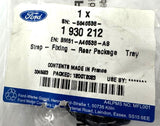 Genuine Ford Focus Rear Package Tray Fixing Strap - 1930212