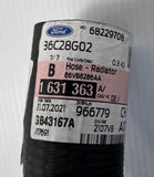 Genuine Ford Transit 1985-1994 (2.5L Diesel NA) Lower Radiator Hose 1631363